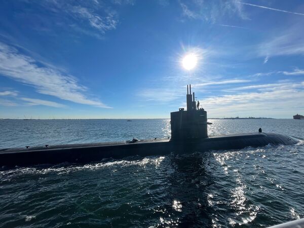 ▲▼美國海軍洛杉磯級攻擊潛艦(Los Angeles-class submarine)「海倫娜號」(USS Helena SSN 725)。（圖／翻攝自Commander, Submarine Forces／FB）