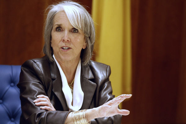 ▲▼ 美國新墨西哥州長葛里向（Michelle Lujan Grisham） 。（圖／達志影像／美聯社）