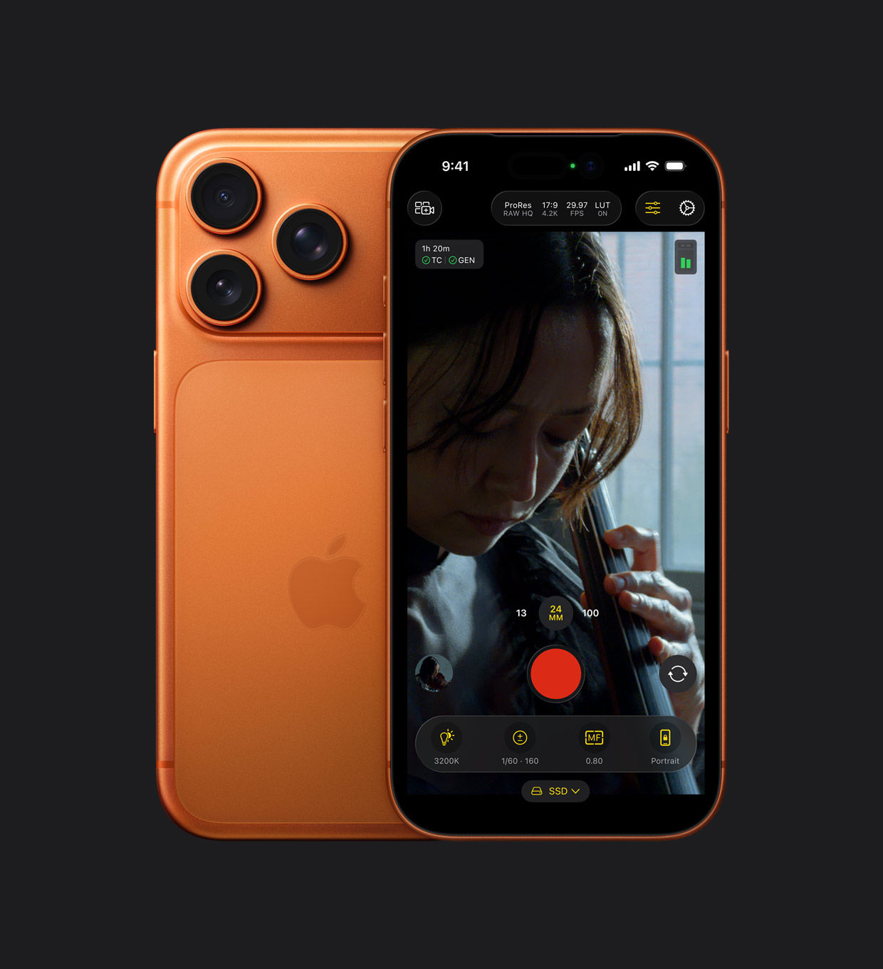 8393059-1 ▲▼iPhone 17 Pro宇宙橙慘淪迷因。(圖/取自APPLE官網)