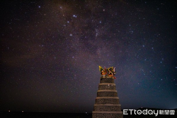 ▲▼澎湖七美島星空,七美島暗空計畫。（圖／澎湖國家風景區管理處提供）