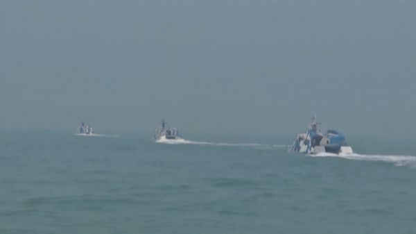 d6946532-1 ▲▼解放軍東部戰區4月8日環台軍演。(圖/CFP)