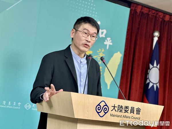 ▲▼陸委會副主委、發言人梁文傑。（圖／記者蔡紹堅攝）