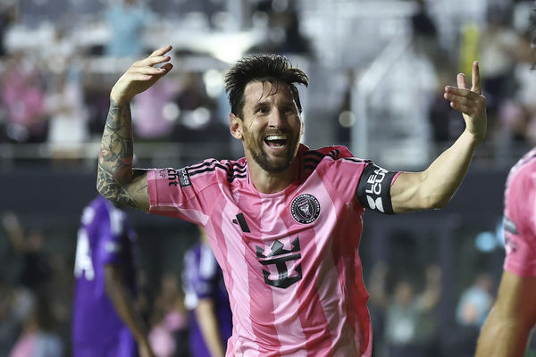 ▲梅西（Lionel Messi）。（圖／達志影像／美聯社）