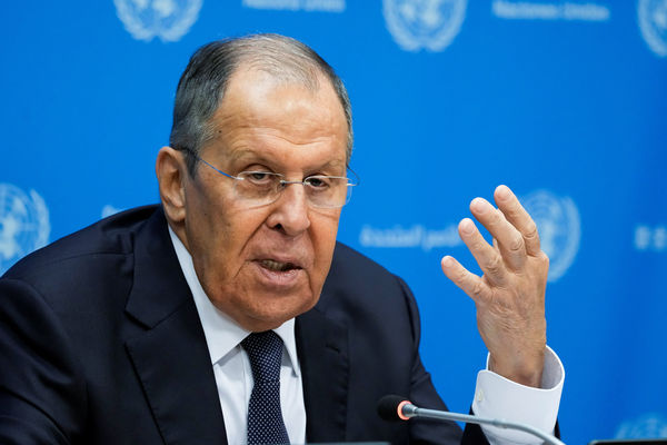 ▲▼俄羅斯外長拉夫羅夫（Sergei Lavrov）。（圖／路透）