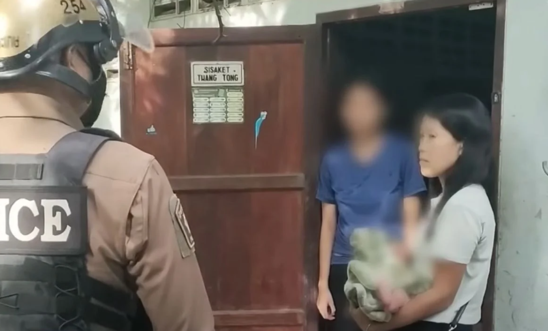 8383009 ▲▼泰12歲少女報警謊稱「撿到棄嬰」! 真相反轉:竟是她偷生的。(圖/翻攝自第七頻道)