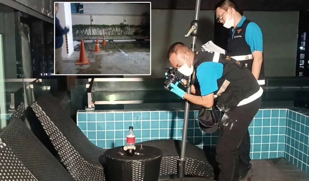 ▲▼曼谷飯店命案！她和男友呼麻後墜樓慘死。（圖／翻攝自KhaoSod）