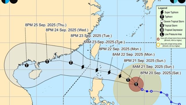 8410319-1 ▲▼樺加沙今天恐成「超級颱風」 菲律賓預測一路向西炸雨。(圖/翻攝PAGASA)