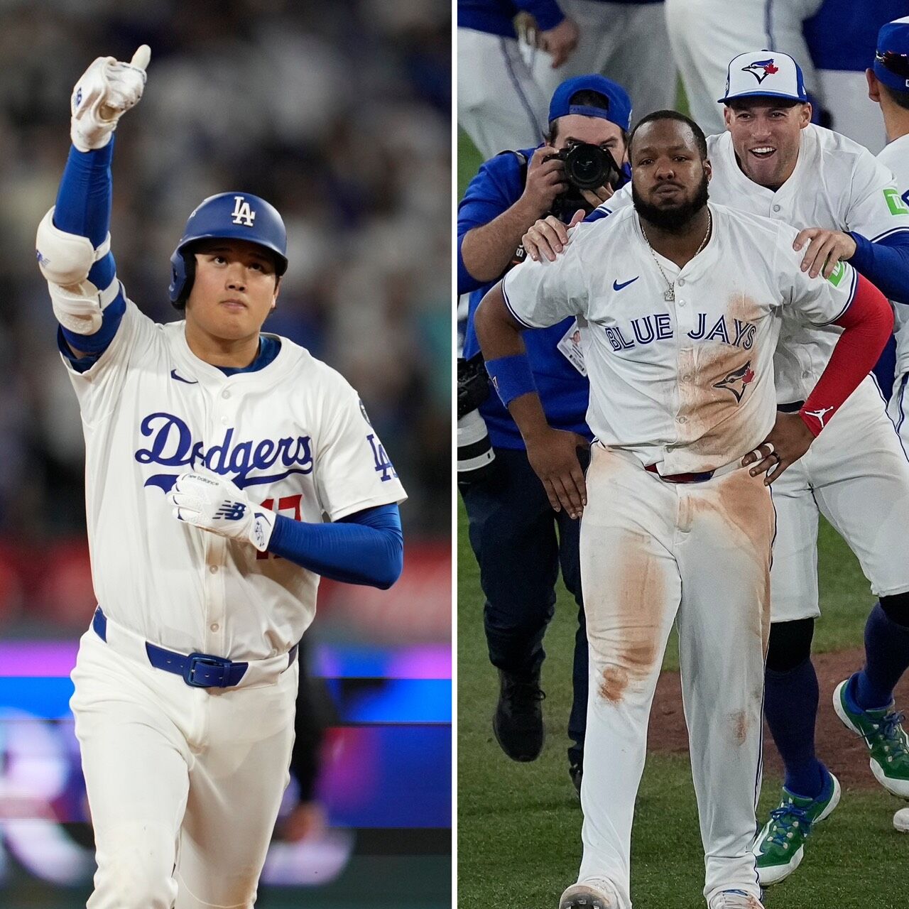 8457027-1 ▲▼大谷翔平與小葛雷諾將正面交鋒,兩人皆為聯盟冠軍戰MVP。(圖/達志影像/美聯社)