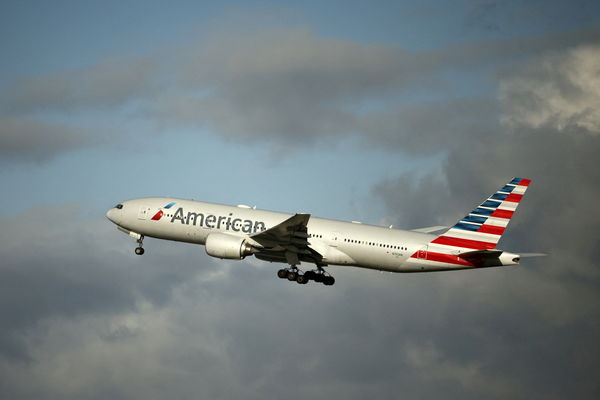 ▲▼美國航空公司,American Airlines,美航,波音777,Boeing 777。（圖／路透）