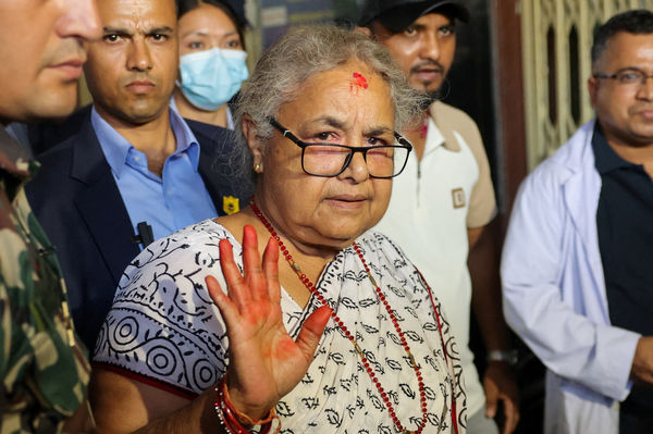 d8399404-1 ▲▼73歲的前首席大法官卡齊(Sushila Karki)成為尼泊爾史上首位女性總理。(圖/路透)