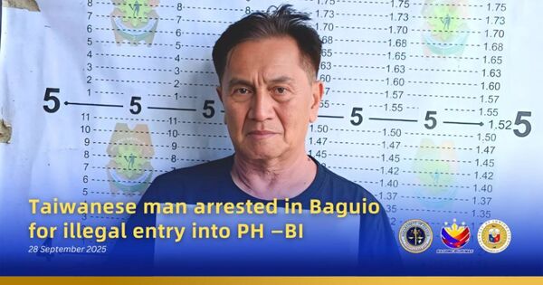 d8423014 ▲▼ 台灣男子Cheng Chin-Pang在北部山城碧瑤市(Baguio City)落網。(圖/翻攝自菲律賓移民局)