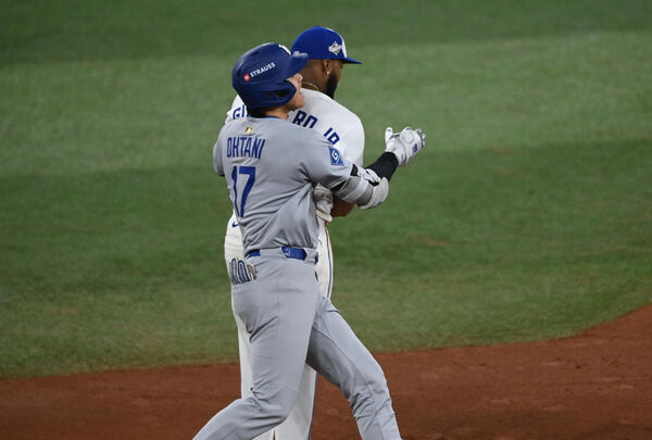 ▲▼洛杉磯道奇大谷翔平、藍鳥強打小葛雷諾。（圖／達志影像／美聯社）
