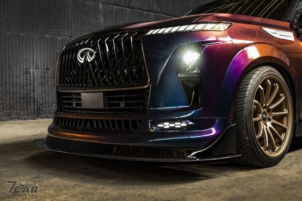 GT-R 心臟爆發千匹馬力　Infiniti 發表 QX80 R-Spec 改裝概念車