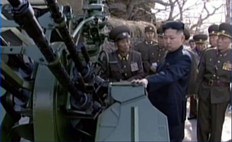 ▲▼金正恩用機關高射砲處決姑丈張成澤。（圖／翻攝自朝鮮中央通信）