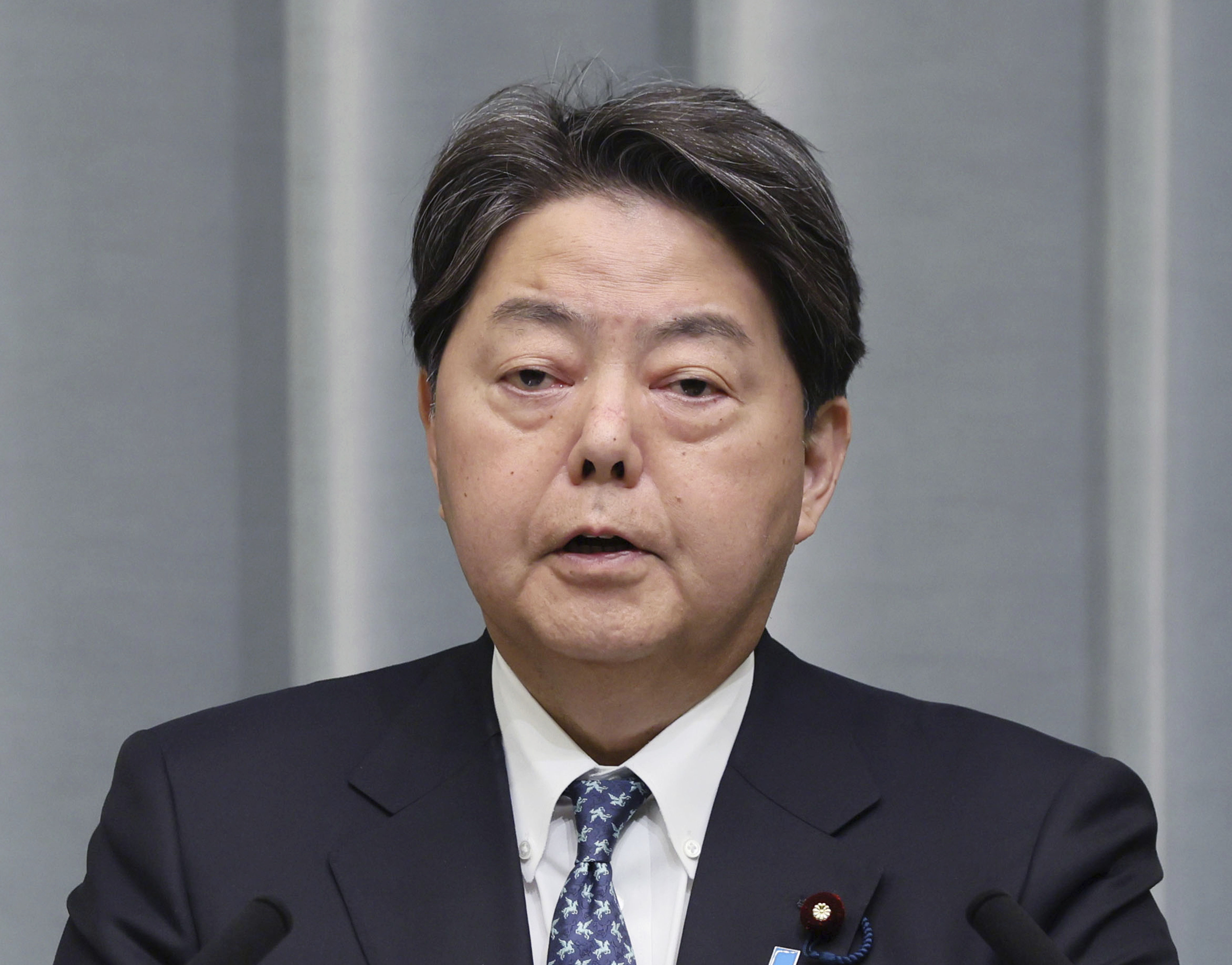 ▲▼日本內閣官房長官林芳正。（圖／達志影像／美聯社）
