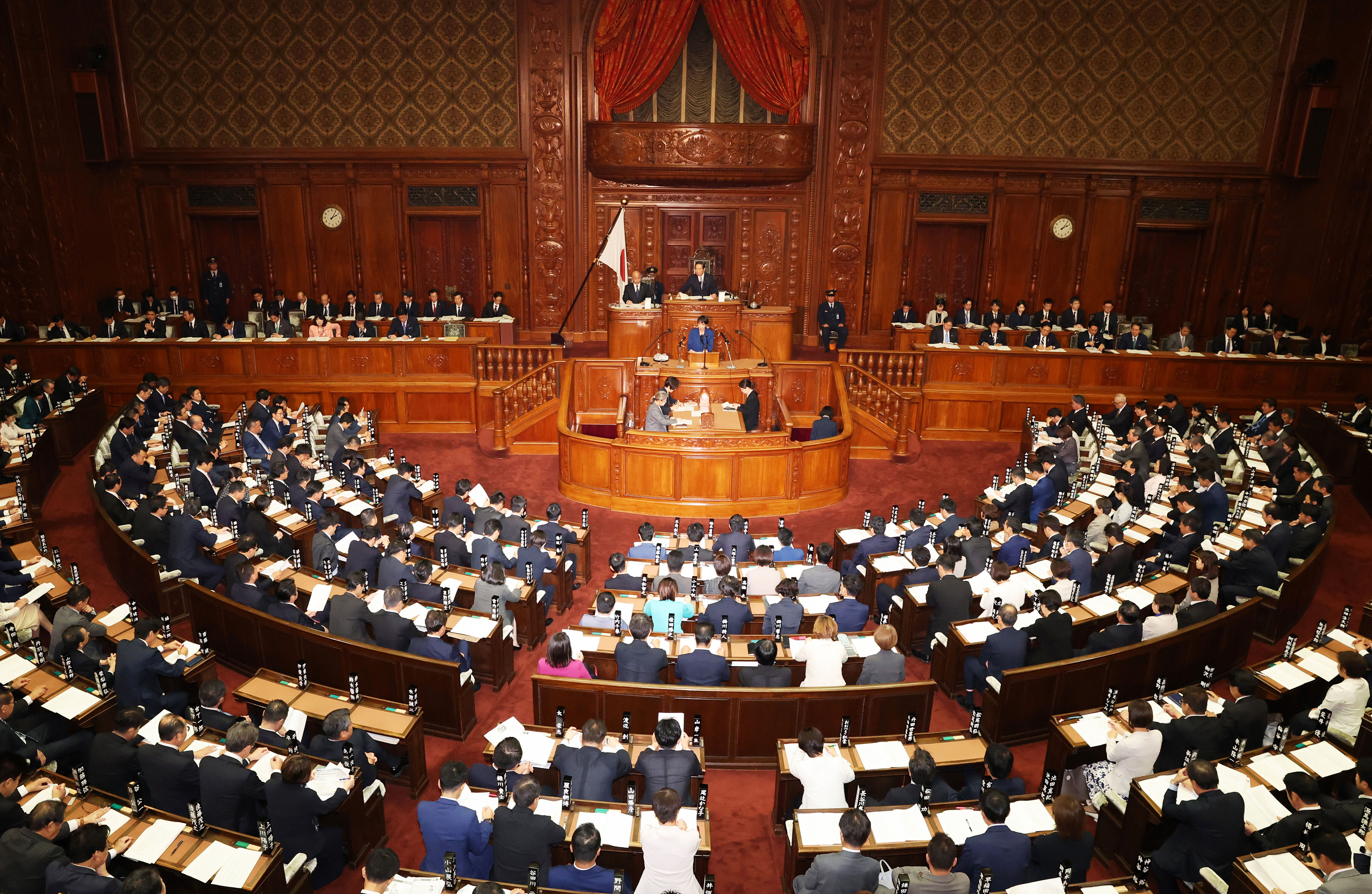 ▲▼日本首相高市早苗24日下午在參眾兩院首次發表施政方針演說。（圖／達志影像／美聯社）