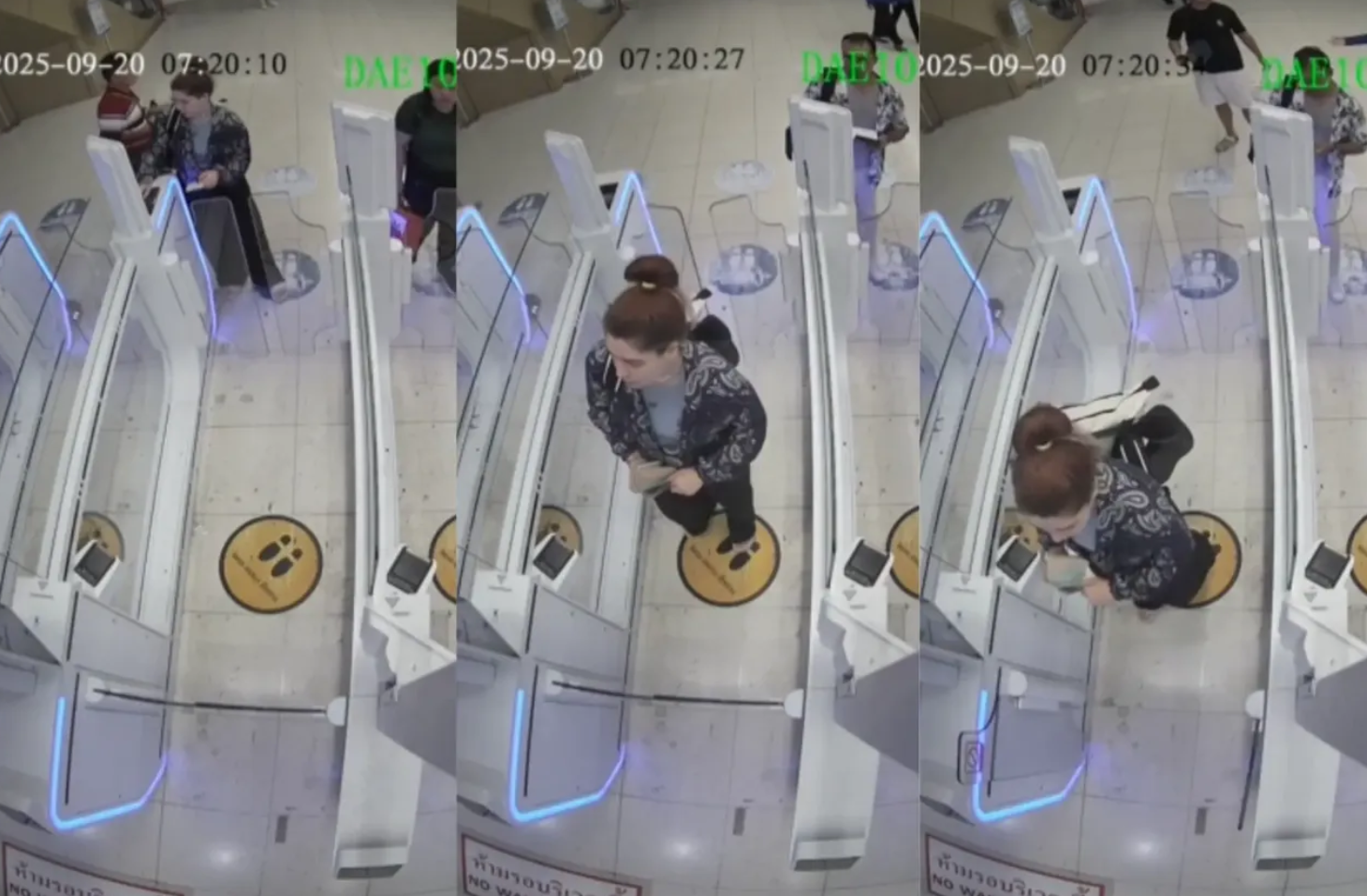 8462560-1 ▲▼ 26歲女模「在泰被綁架」慘死?泰政府公開出境畫面 揭反轉真相。(圖/翻攝自X)