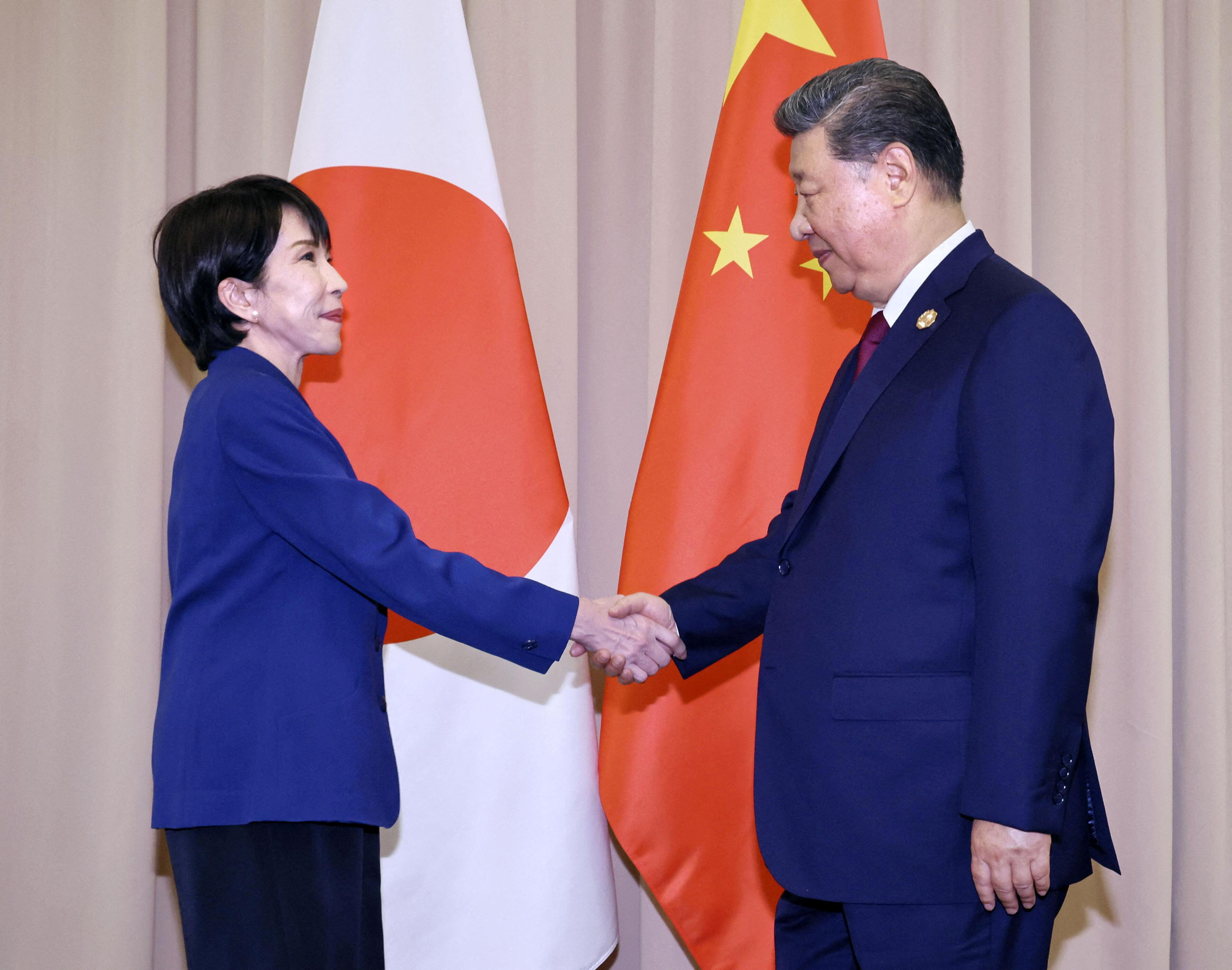 ▲▼習近平,高市早苗。（圖／路透）