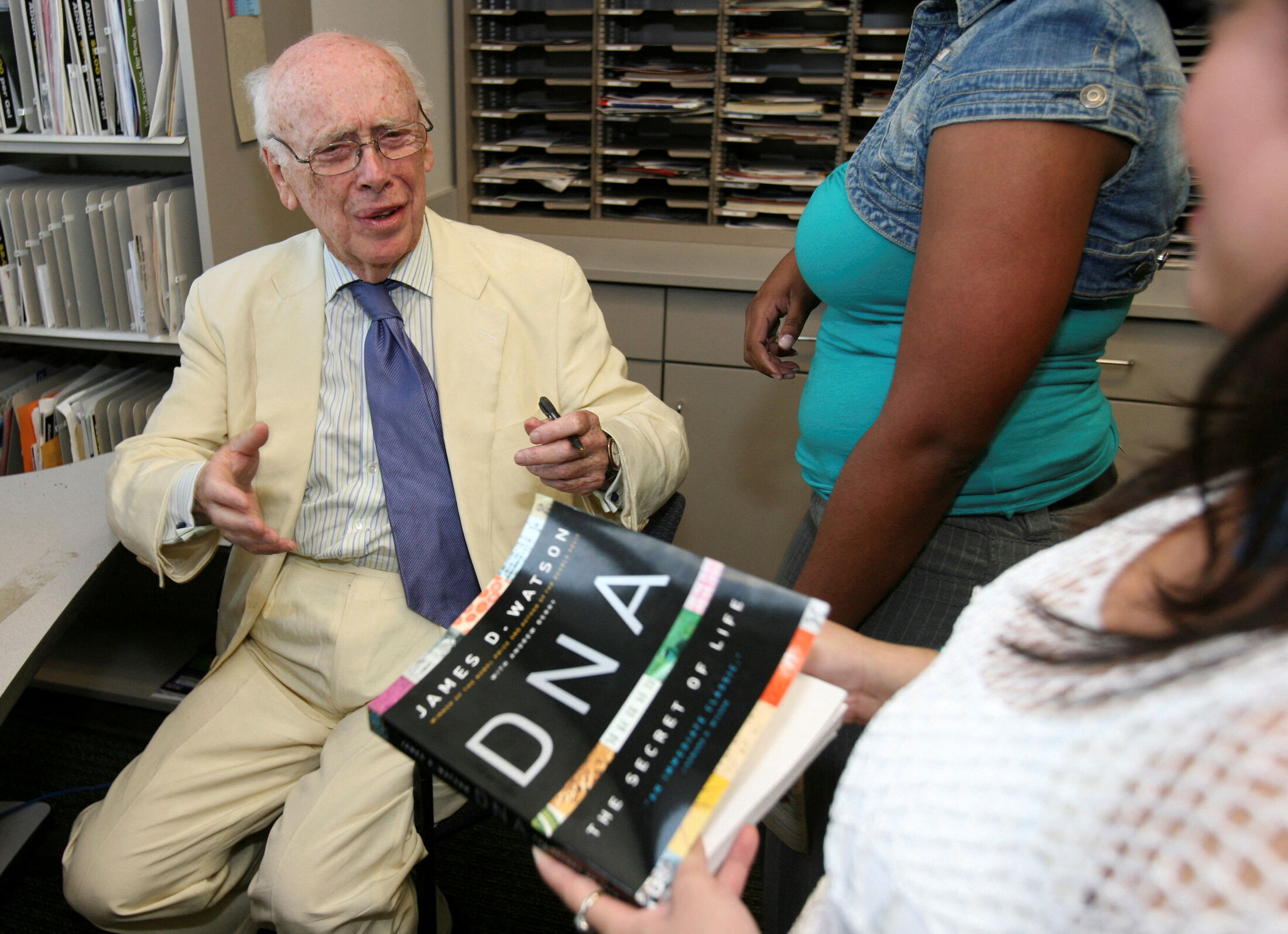 ▲▼DNA之父、美國生物學家華森（James Watson）辭世。（圖／路透）