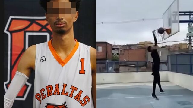 ▲▼灌籃下秒竟喪命！　巴西17歲少年「籃板籃框」砸頭亡。（圖／翻攝X）