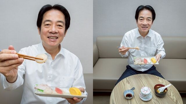 ▲▼我中華民國總統賴清德20日在X分享午餐菜單，表示享用了日本產的帆立貝。（圖／翻攝自X）