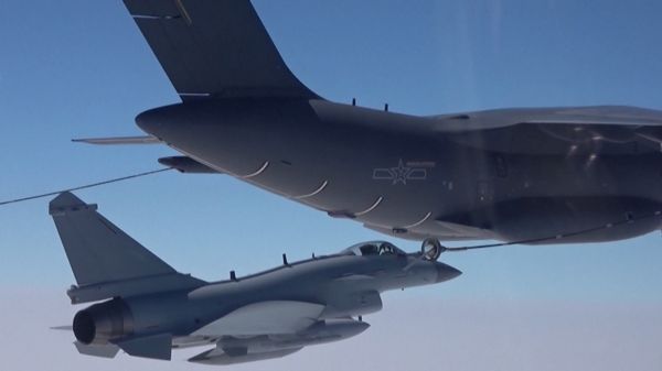 ▲▼解放軍東部戰區4月8日環台軍演。（圖／CFP）