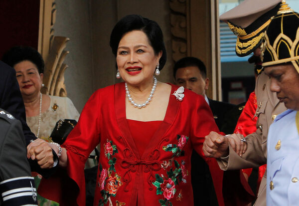 d8462340-1 ▲▼泰國王太后詩麗吉(Queen Sirikit)病逝,享壽93歲。(圖/路透)