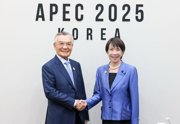 d8473243 ▲▼高市早苗與林信義見面,發文表示希望日本與台灣之間的務實合作能夠深化。(圖/翻攝自X/高市早苗)
