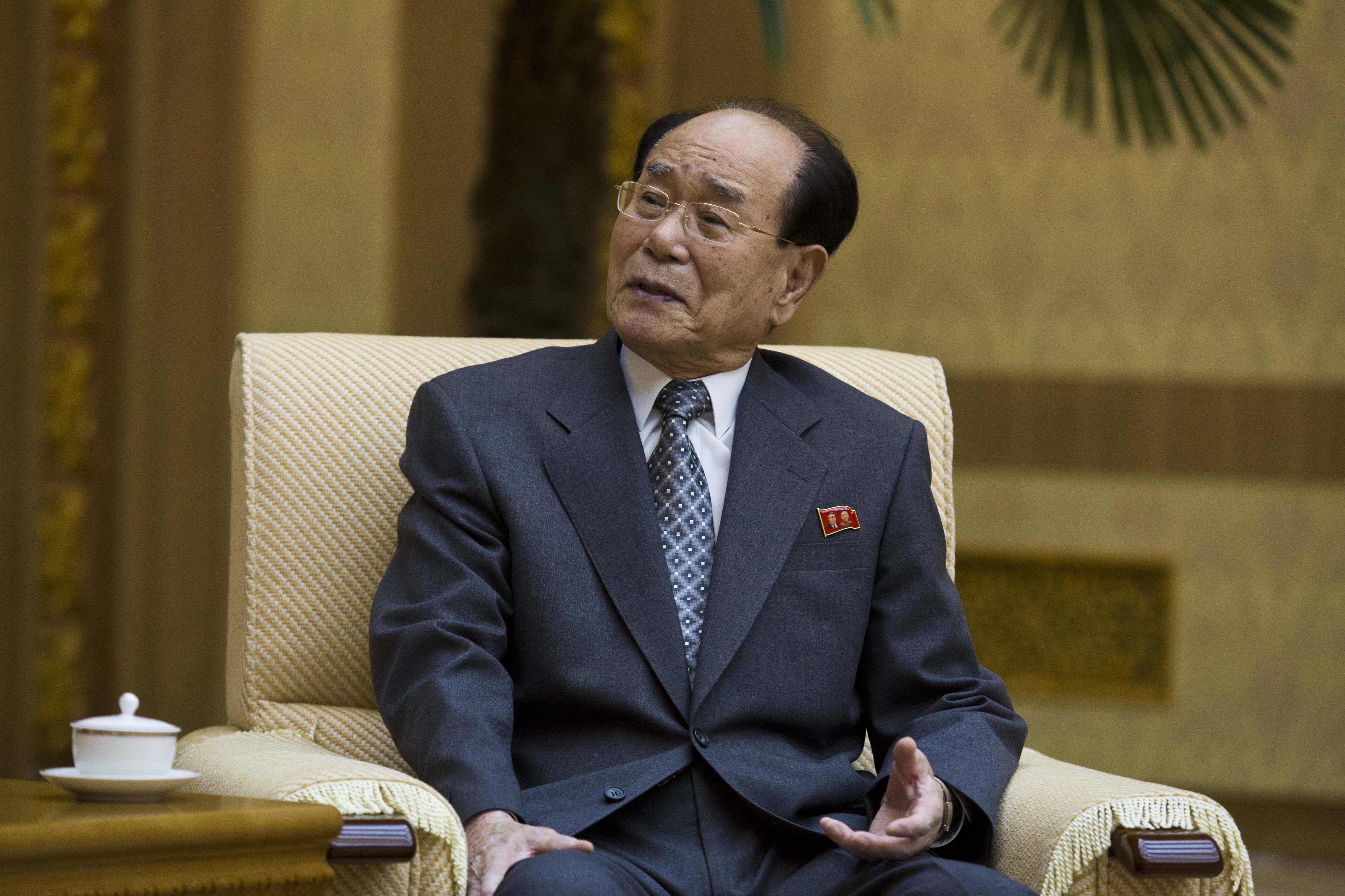 3097643 ▲ 北韓「形式」國家元首、最高人民會議常委會委員長金永南逝世。(圖/達志影像/美聯社)