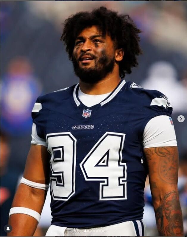 8480698 ▲▼美式足球聯盟NFL達拉斯牛仔防守邊鋒馬肖恩‧尼蘭德(Marshawn Kneeland)。(圖/翻攝IG/m_kneeland99)