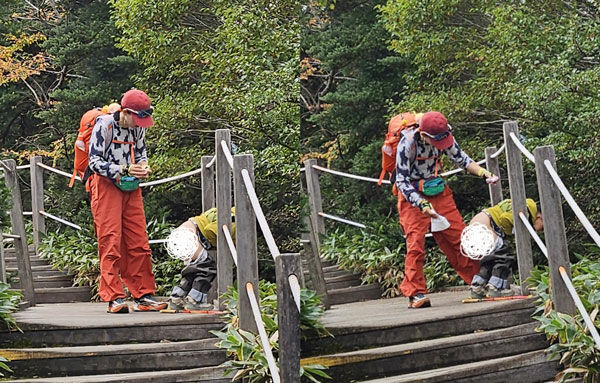 ▲▼南韓網友在濟州島漢拏山目睹，疑似有中國籍母子在登山步道旁脫褲拉屎。（圖／翻攝自漢拏山國立公園官網）