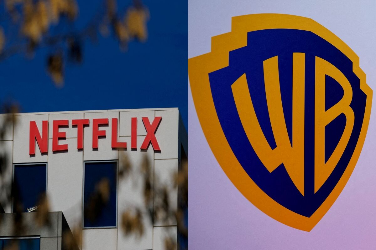 ▲Netflix出手收購華納影業。（圖／路透）
