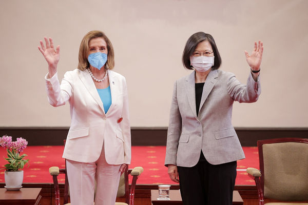 ▲▼美國眾議院議長裴洛西（Nancy Pelosi）訪台。（圖／路透）