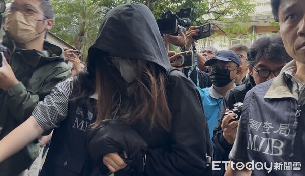 ▲太子集團跨國詐騙洗錢案，被告黃婕遭移送。（圖／記者劉昌松攝）