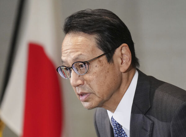▲▼日本駐中國大使金杉憲治。（圖／達志影像／美聯社）