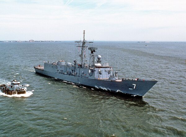 ▲▼美國海軍派里級巡防艦一號艦「派里號」。（圖／翻攝自維基百科）