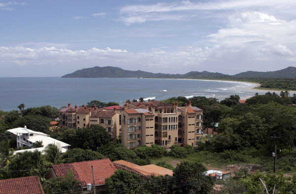 ▲▼哥斯達黎加海濱小鎮塔馬林多 （Tamarindo）的飯店和住宅區。（圖／達志影像／美聯社）
