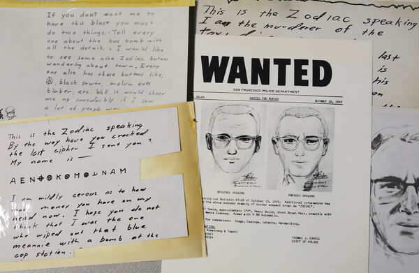 ▲▼舊金山警方曾發布過一張合成畫像，試圖抓捕1968年至1969年間在北加州作案的黃道十二宮殺手，但最終徒勞無功。（圖／達志影像／美聯社）