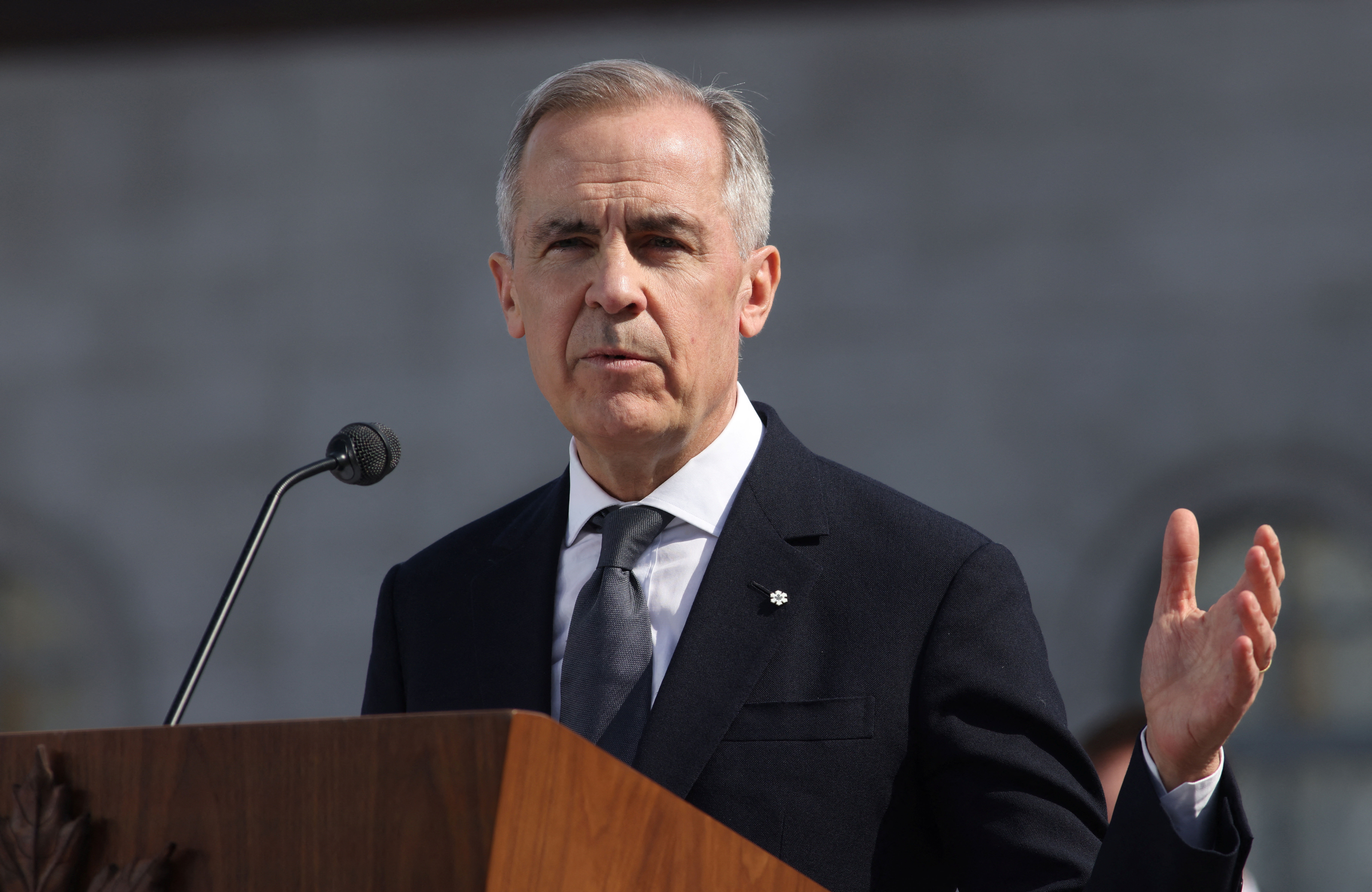 8127049-1 ▲▼加拿大總理卡尼(Mark Carney)。(圖/路透)