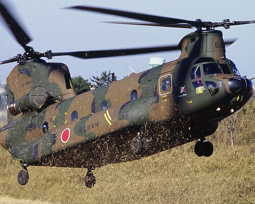 ▲▼編號「CH-47JA」的運輸直升機。（圖／陸上自衛隊木更津駐屯地）