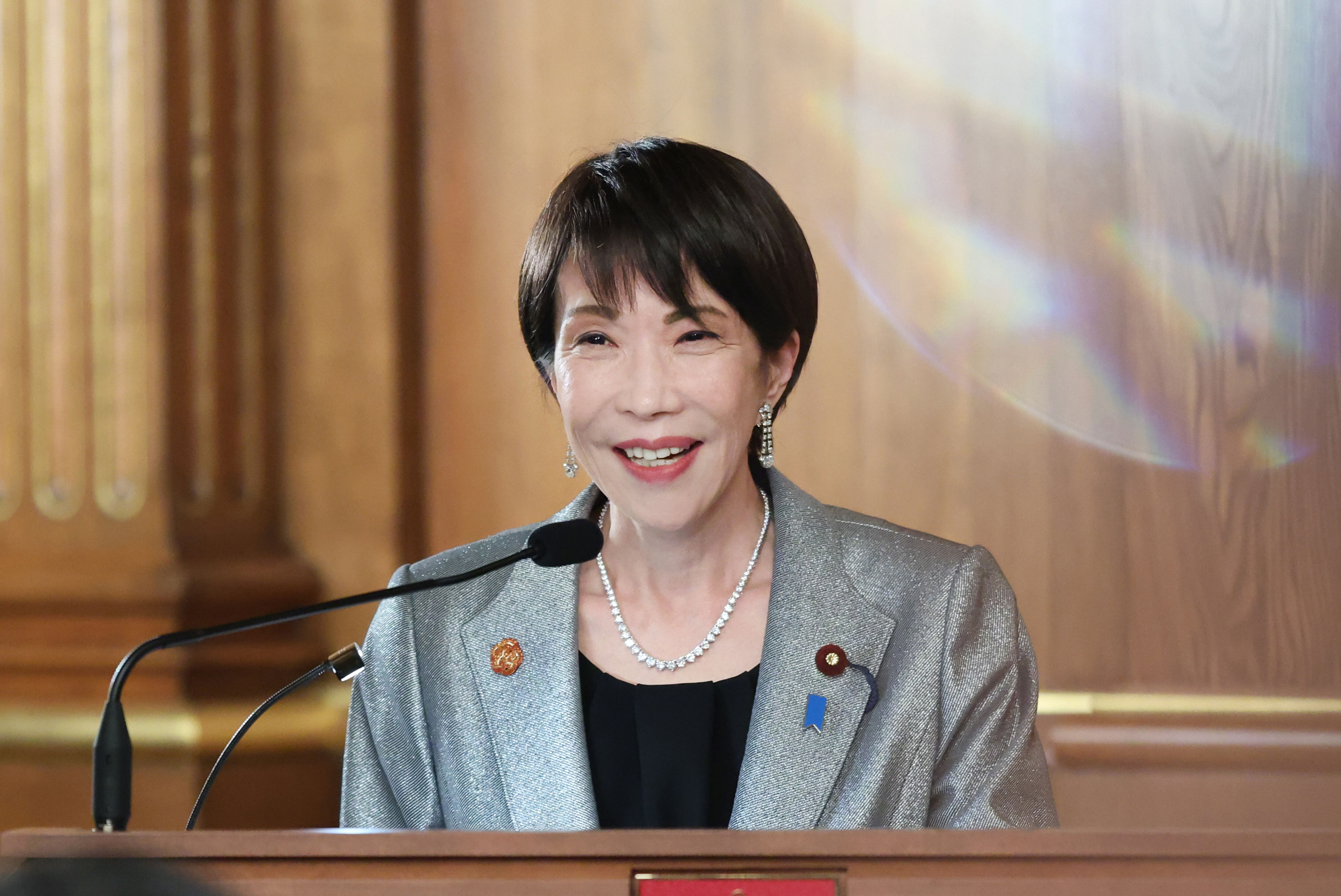 8548066 ▲▼日本首相高市早苗在民調上依舊維持高支持率。(圖/達志影像/美聯社)