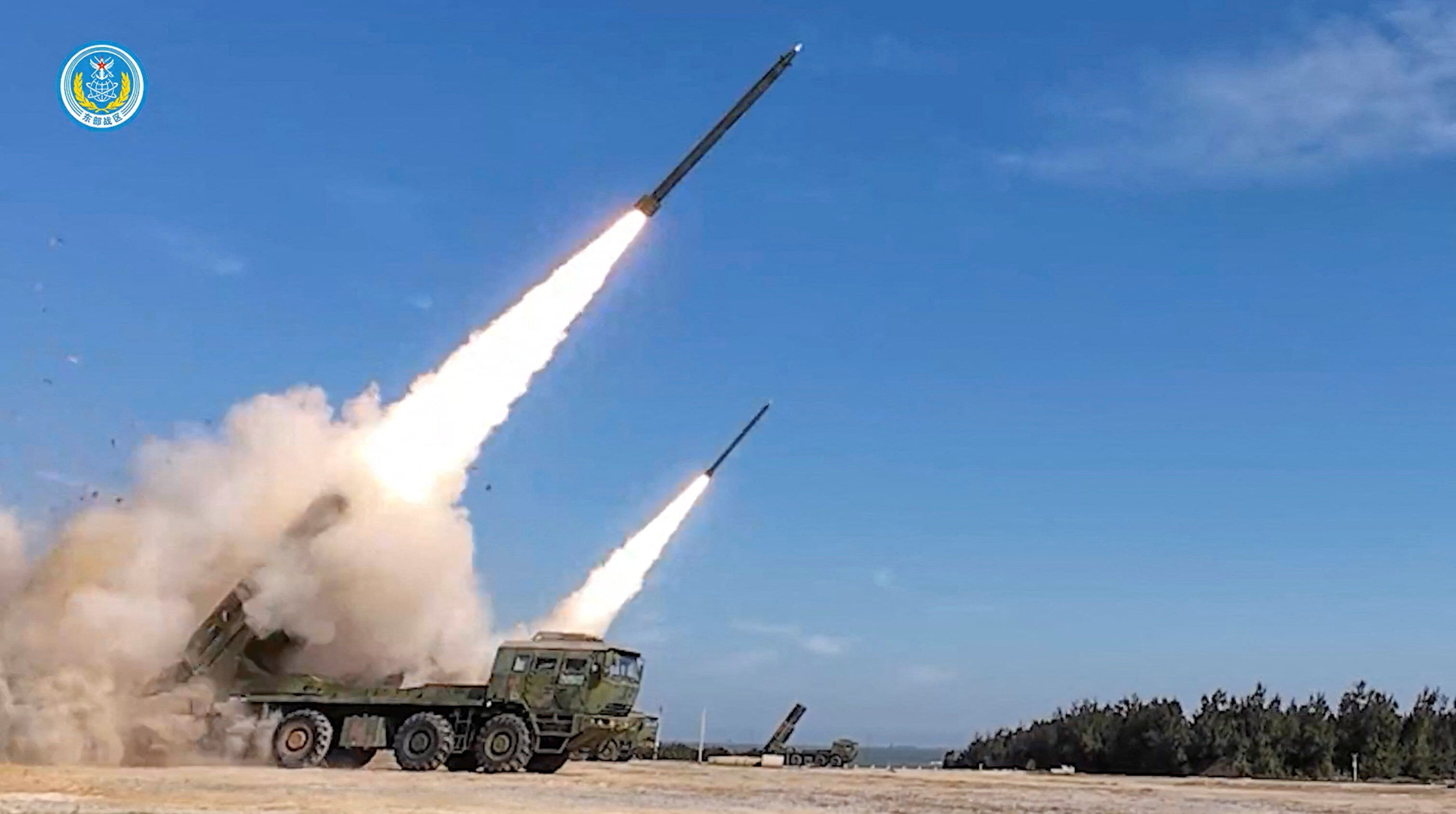 共軍軍演,中共軍演▲▼中國人民解放軍東部戰區2025年12月30日發布的台灣週邊演習的影片截圖。（圖／路透）