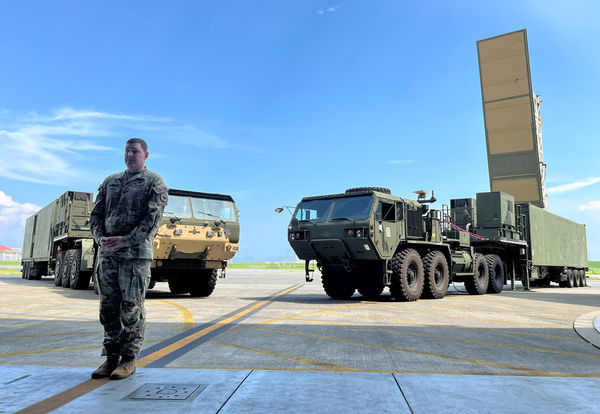 ▲▼美軍於日本部署泰風。「泰風」飛彈系統（Typhon missile system，又譯堤豐）是搭載於軍艦垂直發射型的中程飛彈，可以車輛移動，進行發射，從遠距離攻擊對方的據點。（圖／路透）