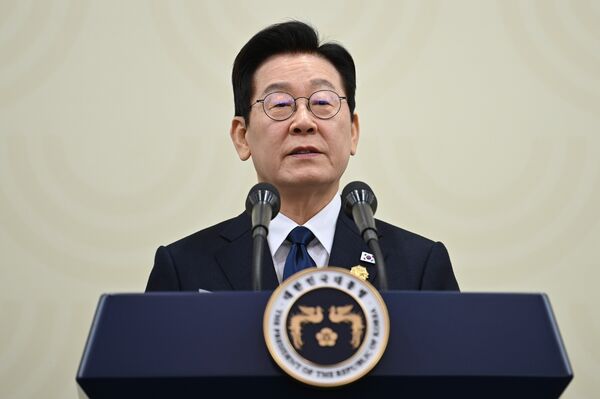 d8519076 ▲▼南韓總統李在明。(圖/達志影像/美聯社)