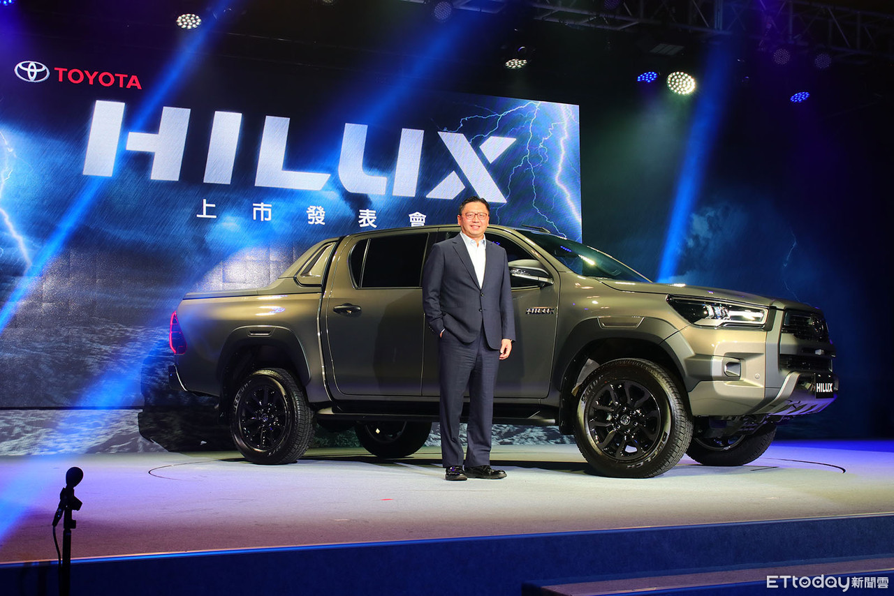 ▲145萬！TOYOTA「HILUX皮卡車」小改款上市　單月接單破300台。（圖／記者張慶輝攝）