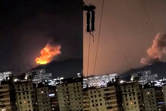 ▲委內瑞拉首都卡拉卡斯驚傳巨大爆炸聲響。（圖／路透）