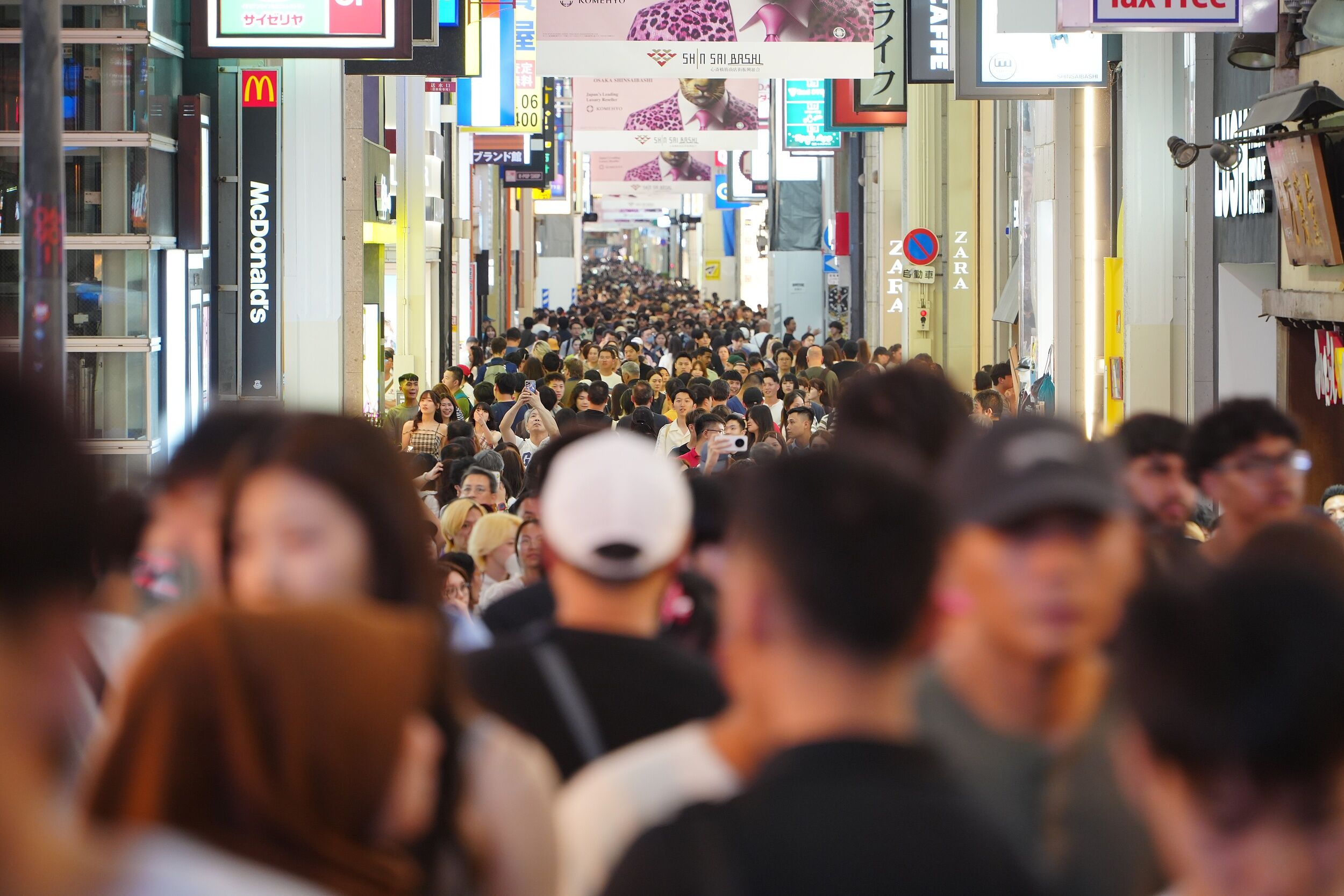 ▲▼日本大阪道頓堀人潮絡繹不絕。（圖／VCG）