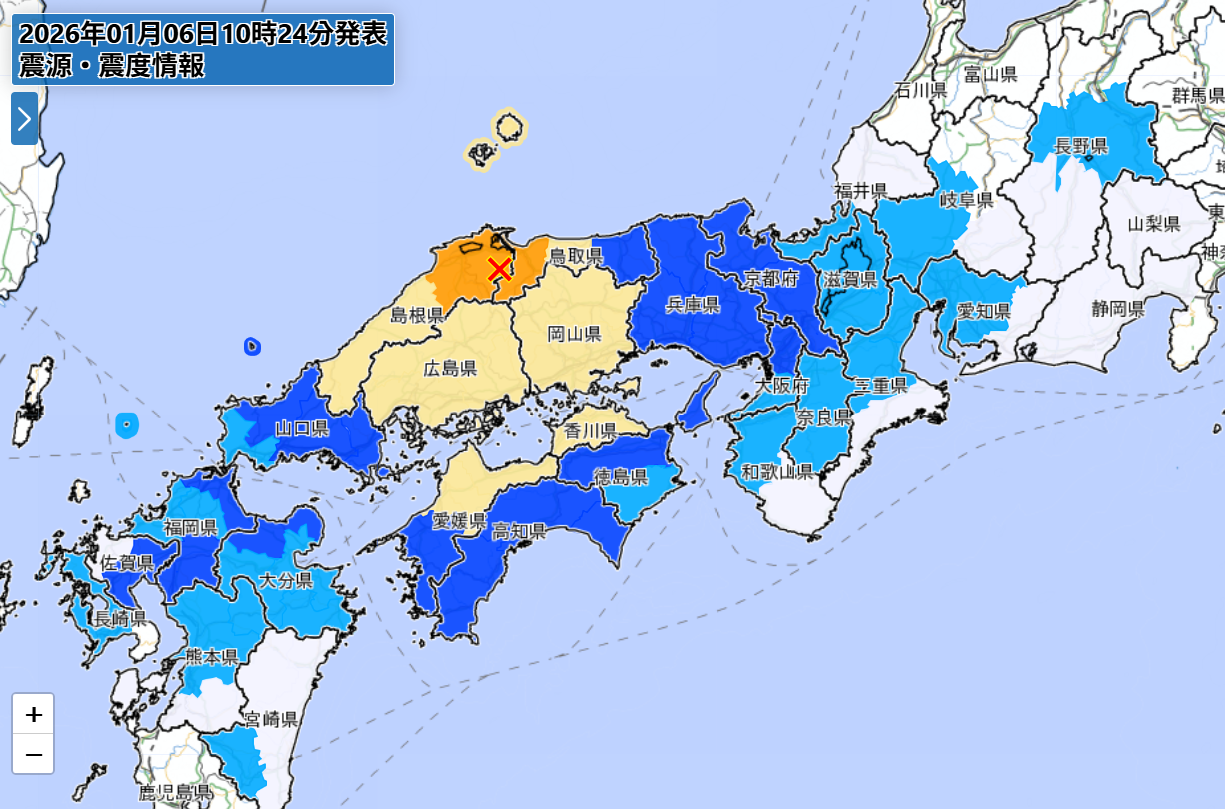 8567585 ▲▼地震。(圖/日本氣象廳)
