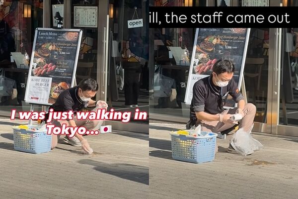 ▲▼東京店員「默默做1事」　外國人看了超尊敬：難怪日本與眾不同。（圖／翻攝自IG）