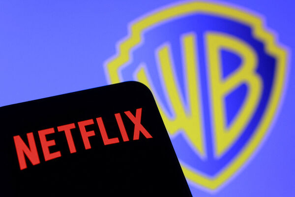 d8529735-1 ▲▼線上串流巨頭Netflix以720億美元(約台幣2兆3300億元)收購華納兄弟探索公司(Warner Bros Discovery)的影視與串流業務。(圖/路透)